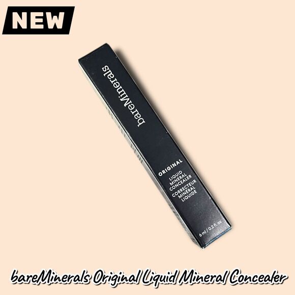 New NWT bareMinerals Original Liquid Mineral Concealer – Shade: Fair 1C – 6ml / - Picture 1 of 6